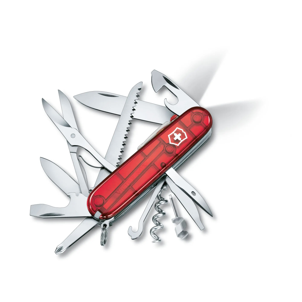 Victorinox - Huntsman Light - Rouge transparent