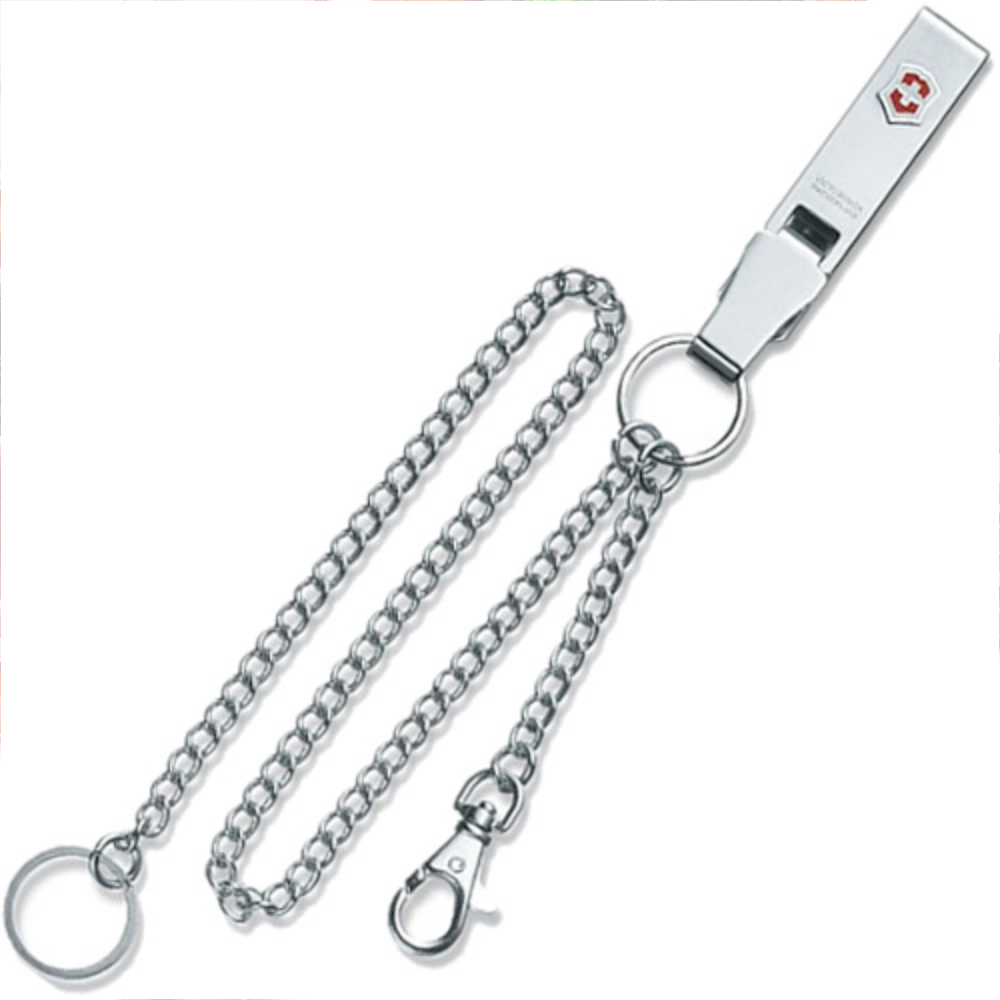 Victorinox - Pince Ceinture "Multiclip" avec 2 chainettes