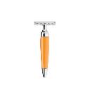 Muehle - Pen - Orange resin - Safety razor