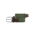 Billybelt - Ceinture tressée élastique - Vert Armé - Taille 1