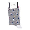 BillyBelt - Chaussettes cotton - Blanc Patch