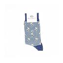 BillyBelt - Chaussettes en coton peigné Animaux - Le Pelican Jaune