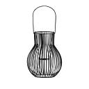 Uyuni - Upside Down Lantern - Large Black