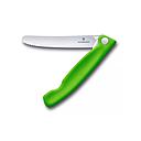 [VI/6.7836.F4B] Victorinox - Couteau Picnic pliant Swiss Classic - Vert