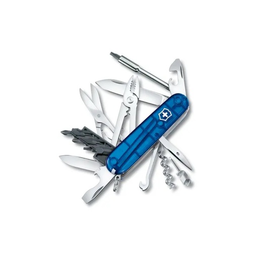 [VI/1.7725.T2] Victorinox - CyberTool - Medium - Bleu Transparent