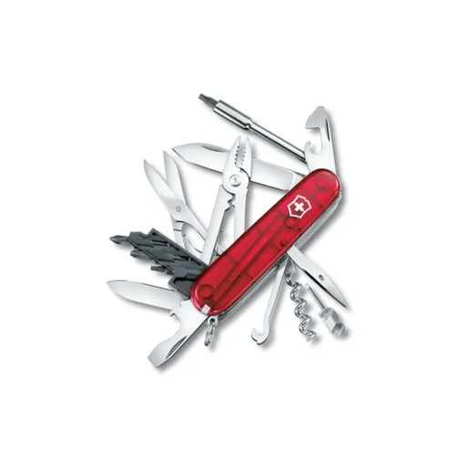 [VI/1.7725.T] Victorinox - CyberTool - Medium - Rouge Transparent