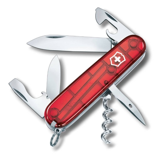 [VI/1.3603.T] Victorinox - Spartan Rouge Transparent