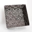 [AVA/806949] Square fabric basket (20 x 20 x 8cm)