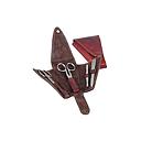 [DO/472056] Dovo - Set de manucure triangulaire Brun