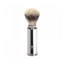 [MU/31M20] Muehle - Métal chromé -  Blaireau de voyage - Silvertip Fibre