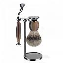 [MU/S93B42] Muehle - Sophist - Set de rasage 3 pièces - Corne