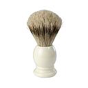 [1B/SB21-RI-ST] 1Barber - Shaving Brush SilverTip - Ivory - 21mm