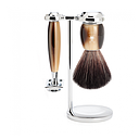 [MU/S21M332SR] Muehle - Vivio - Shaving Set Horn - Safety