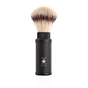 [MU/31M536] Muehle - Travel Shaving Brush - Black - Silvertip Fiber