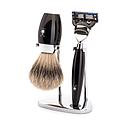 [MU/S281K876F] Muehle - Kosmo - Kit de rasage Résine Noire - Fusion