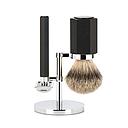 [MU/S091MHXGGRAPHITE] Muehle - Hexagon - Kit de rasage Graphite - Silvertip