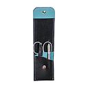 [DO/1082016] Dovo - Manicureset - Zwart / Blauw