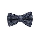 [JA/NP.TA.DUND.18] Jaggs - Nœud papillon Tweed "Dundee" - Chevron bleu