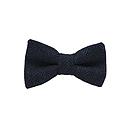 [JA/NP.TA.DUND.17] Jaggs - Nœud papillon Tweed "Dundee" - Chevron bleu marine et noir