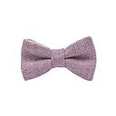 [JA/NP.TA.DUND.02] Jaggs - Vlinderdas Tweed "Dundee" - Chevron rose