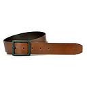 [BB/LIC03-T100] Billybelt - Ceinture en cuir - effet lisse - Cognac T 100