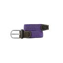 [BB/CM46-T1] Billybelt - Elastische gevlochten riem - Amethist - Maat 1
