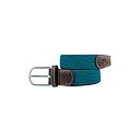 [BB/CM48-T1] Billybelt - Elastische gevlochten riem - Scarab blauw - Maat 1