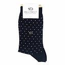 [BB/FA11] BillyBelt - Chaussettes en coton peigné Square - Noir