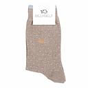 [BB/FA27] BillyBelt - Chaussettes en coton peigné Square - Taupe