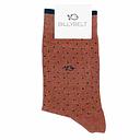 [BB/FA28] BillyBelt - Combed cotton socks - Muscade
