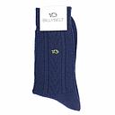 [BB/LA01] BillyBelt - Chaussettes laine de Mérinos - Bleu Marine