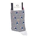 [BB/CHA06] BillyBelt - Chaussettes en coton peigné Animaux - Le Toucan Rose