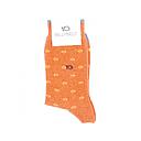 [BB/CHL06] BillyBelt - Chaussettes cotton - Orange Paon