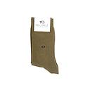 [BB/U04] BillyBelt - Chaussettes Coton Unie - Vert Kaki