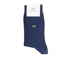 [BB/U14] BillyBelt - Plain Cotton Socks - Cobalt Blue