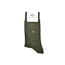 [BB/U17] BillyBelt - Chaussettes Coton Unie - Vert Forêt