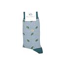 [BB/CHL10] BillyBelt - Chaussettes coton unie - Feuilles vertes