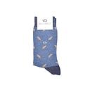 [BB/CHL12] BillyBelt - Chaussettes coton unie - Feuilles grises