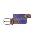 [BB/CM55-T2] Billybelt - Ceinture tressée élastique - La Violet Astral - Taille 2