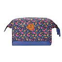 [CA/BAGW22-TRAVELKIT-LASFLORESNAVY] Cabaia - Travel Kit - Las Flores Navy