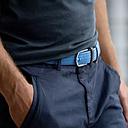 [BB/CB93-T2] Billybelt - Ceinture tressée élastique - Mykonos - Taille 2