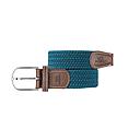 [BB/CM28-T1] Billybelt - Ceinture tressée élastique - Caraïbe - Taille 1