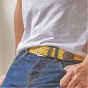 [BB/CI04-T1] Billybelt - Ceinture coton cirée élastique - Marmara - Taille 1