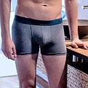 [BB/BO03-T2] Billybelt - Boxer - Gris Chiné - M