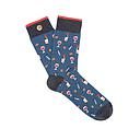 [CA/3701328310020] Cabaia - Chaussettes - David et Paloma - Blue