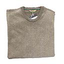 [KR/GAL-PULL-CR-BRUNB-M] Galiffa - Pull Brun Biscuit - Col rond - M