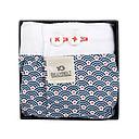 [BB/CA16-T2] BillyBelt - Caleçon en coton bio - Blue Wave - Taille M