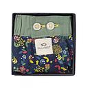 [BB/CA35-T2] BillyBelt - Organic cotton boxer shorts - Flores - Size M