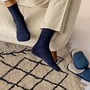 [BB/WO01] BillyBelt - Wollen sokken - marineblauw