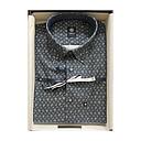 [KR/CHEMISE-GORGONA2-M] Navili - Chemise Gorgona Bleu - M